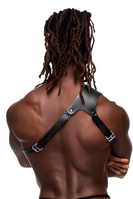 Tek Omuz Erlek Harness, Erkek Clubwear, Dancewear, Fantazi Giyim - APFTM153 - 2